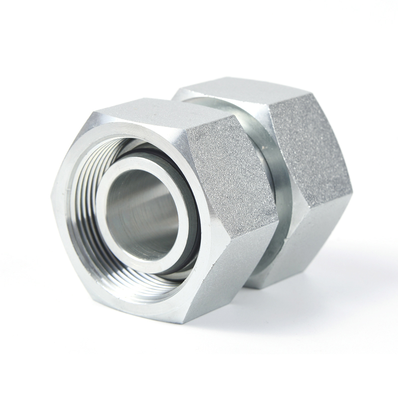 3C 3D GZ Straight Tube Adapters with Swivel Nut