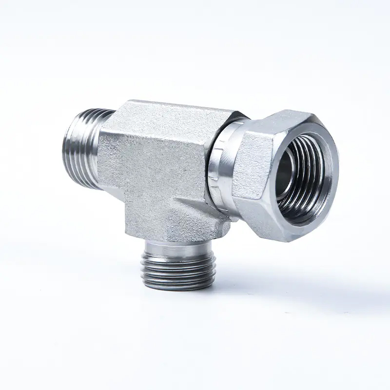 CB Bsp Male 60° Seat / Bsp Female 60° Cone Run Tee
