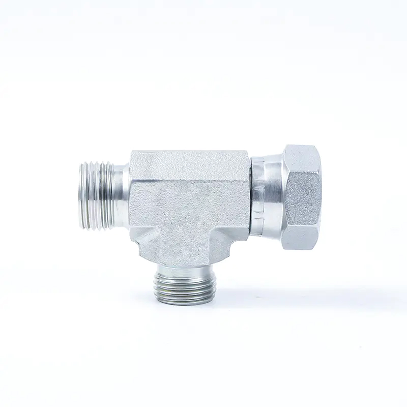 CB Bsp Male 60° Seat / Bsp Female 60° Cone Run Tee