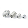 3C 3D GZ Straight Tube Adapters with Swivel Nut