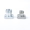 BFG Gear pump straight through hydraulic square flange fitting - EO 24° cone connection