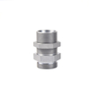 6C-LN SV Straight Bulkhead Fittings