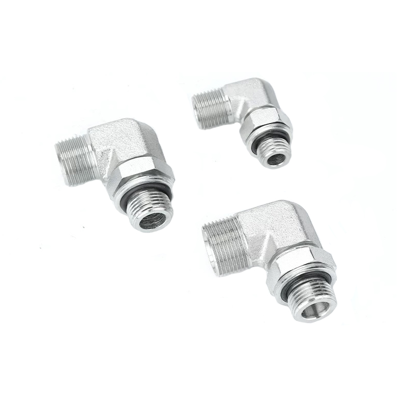 1CH9 1DH9 90° Elbow Metric Thread Adjustable Stud Ends ISO 6149