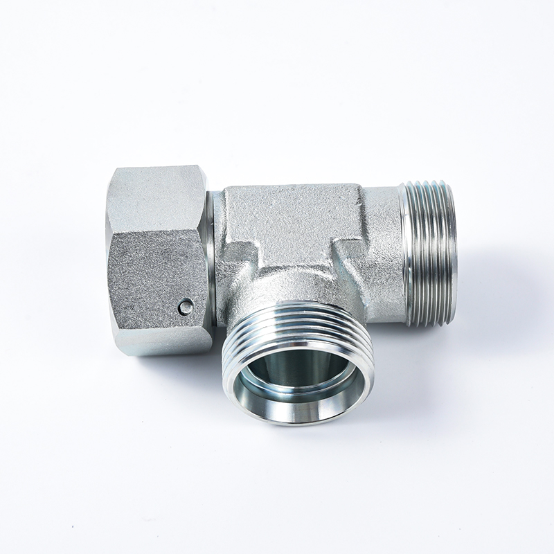 CC CD EL Barrel tee fit tings with swivel nut ROV