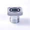 BFG Gear pump straight through hydraulic square flange fitting - EO 24° cone connection