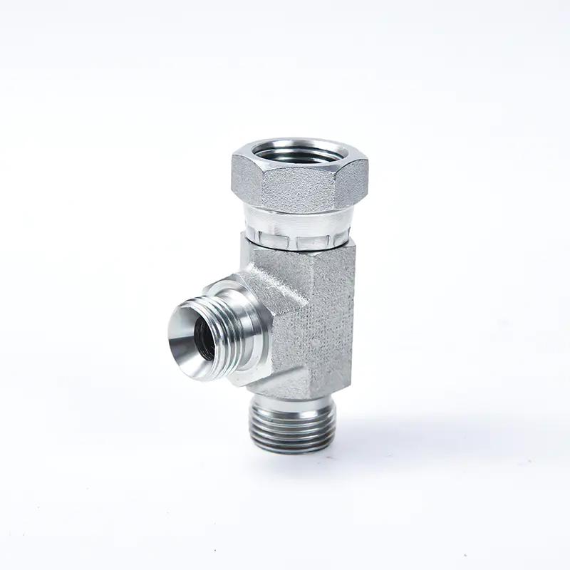 CB Bsp Male 60° Seat / Bsp Female 60° Cone Run Tee