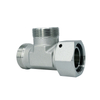 CC CD EL Barrel tee fit tings with swivel nut ROV