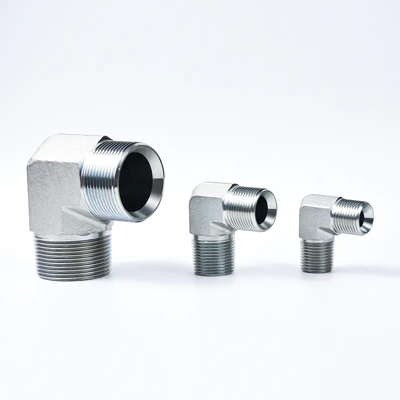 1BT9-SP Bsp Male 60° Seat / Bspt Male 90° Elbow