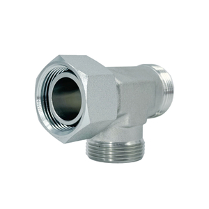 CC CD EL Barrel tee fit tings with swivel nut ROV