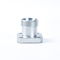 BFG Gear pump straight through hydraulic square flange fitting - EO 24° cone connection