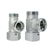 CC CD EL Barrel tee fit tings with swivel nut ROV