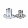 BFG Series Gear Pump Straight Square Flange Adapter with EO 24&deg; Cone Connection