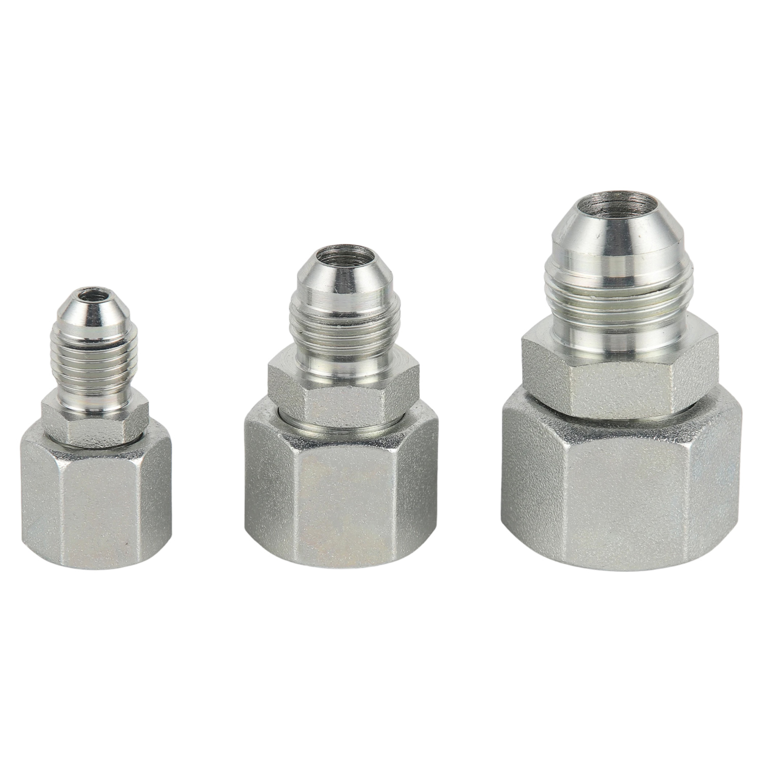 2JC / 2JD Series JIC 74&deg; Cone Male to JIC 74&deg; Cone Female Adapter