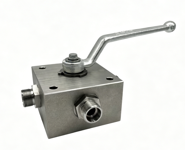 BKR/BKN/BKHL/BKHS High Pressure Four-way Ball Valve