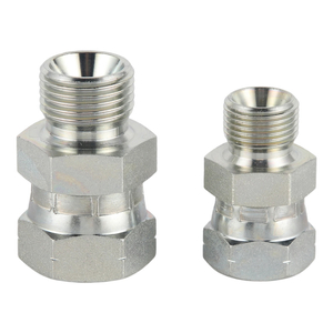 2B BSP Male Double Use for 60&deg; Cone Seat or Bonded Seal / BSP Female 60&deg; Cone Hydraulic Adapter