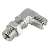 6B9 / 6B9-LN Series 90&deg; Elbow BSP Male 60&deg; Seat Bulkhead Fitting