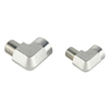 5B9 90&deg; Elbow BSP Male 60&deg; Seat / BSP Female ISO 1179 Hydraulic Adapter