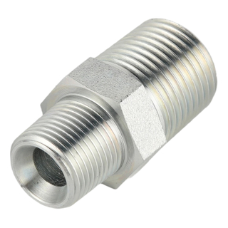 1BN BSP MALE DOUBLE USE FOR 60&deg; CONE SEAT OR BONDED SEAL/ NPT MALE