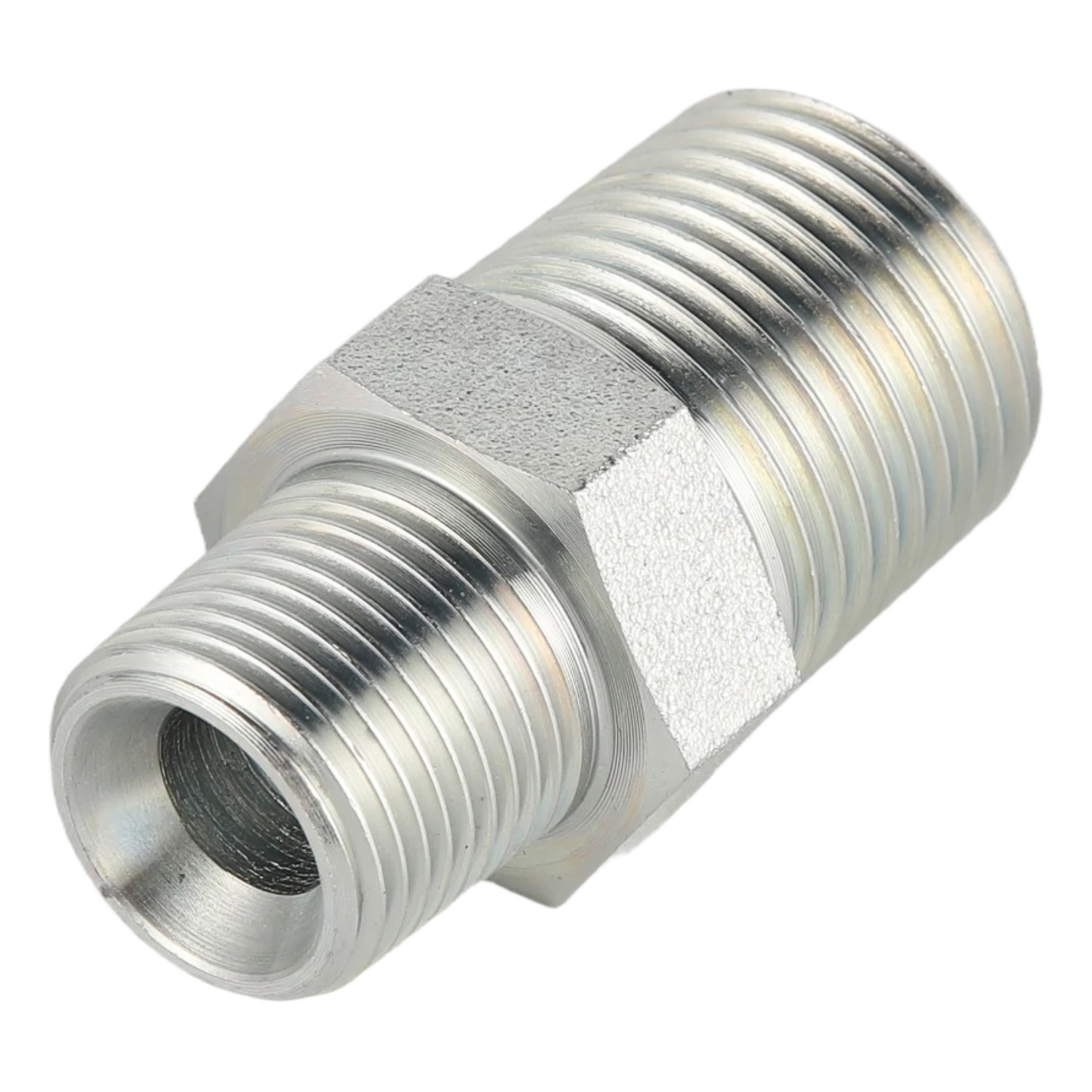 1BN BSP MALE DOUBLE USE FOR 60&deg; CONE SEAT OR BONDED SEAL/ NPT MALE