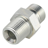 1BN BSP MALE DOUBLE USE FOR 60&deg; CONE SEAT OR BONDED SEAL/ NPT MALE