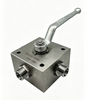 BKR/BKN/BKHL/BKHS High Pressure Four-way Ball Valve