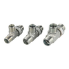 ACCH-OG / ADDH-OG / ACCH-OG/RN / ADDH-OG/RN Series Metric Male 24&deg; Cone Run Tee with Adjustable Stud End (ISO 6149-2)