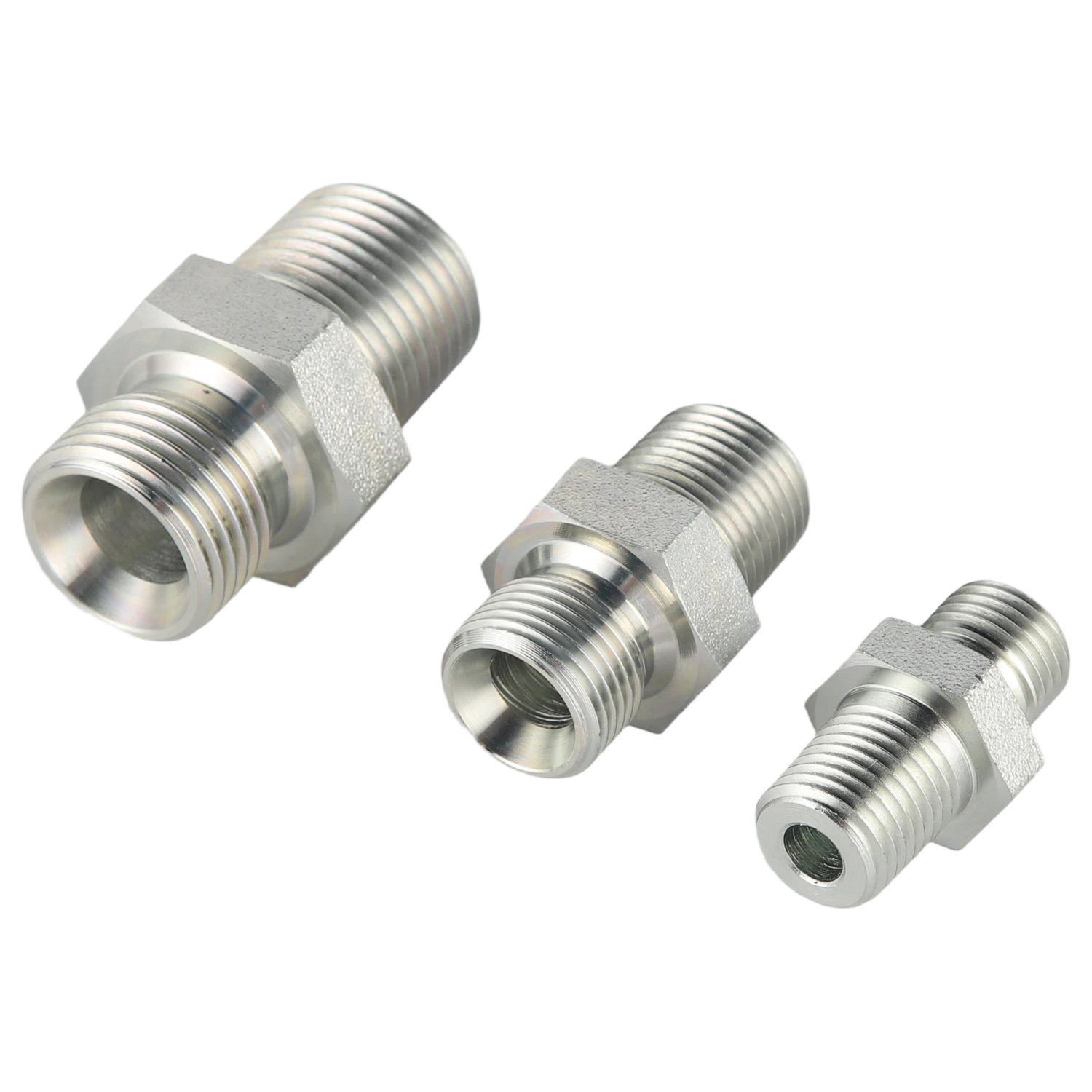 1BN BSP MALE DOUBLE USE FOR 60&deg; CONE SEAT OR BONDED SEAL/ NPT MALE