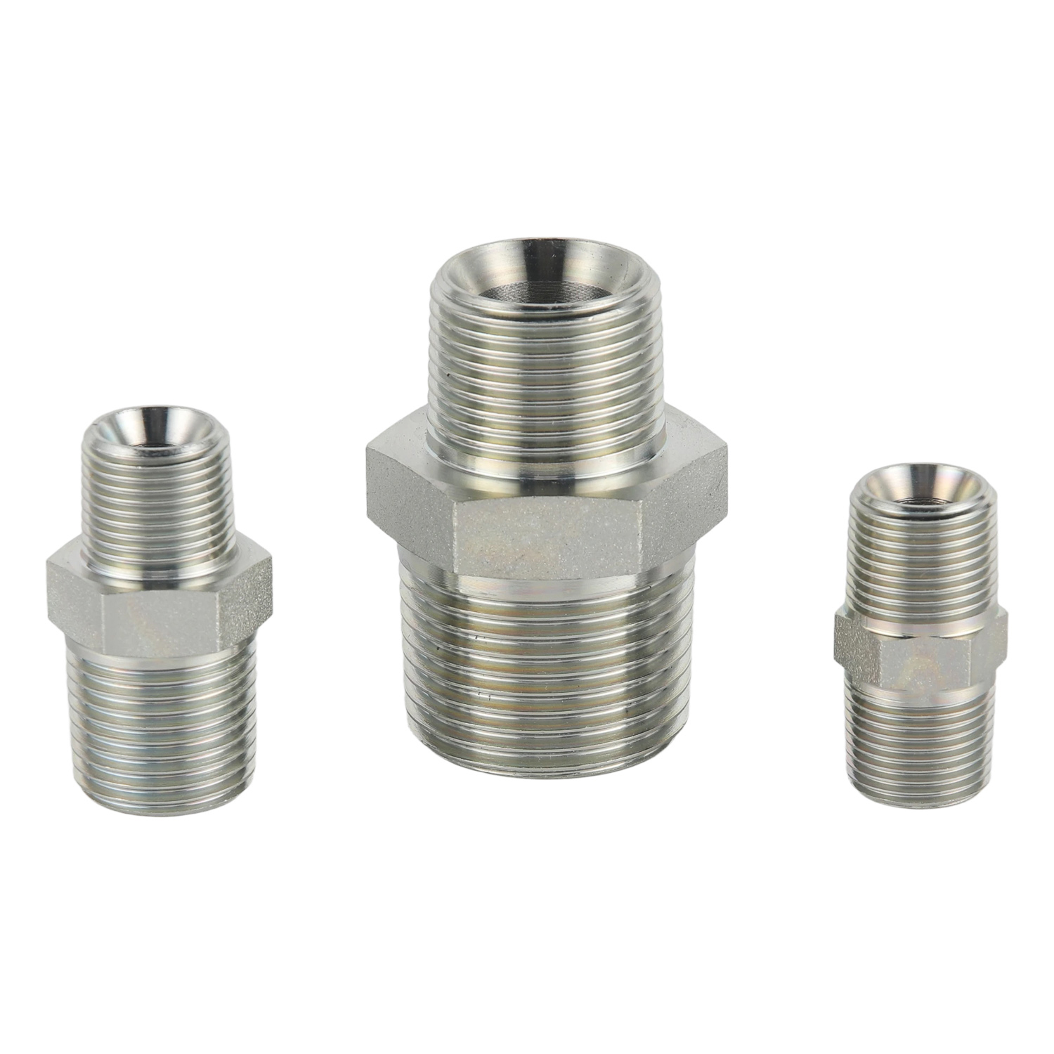 1BN BSP MALE DOUBLE USE FOR 60&deg; CONE SEAT OR BONDED SEAL/ NPT MALE