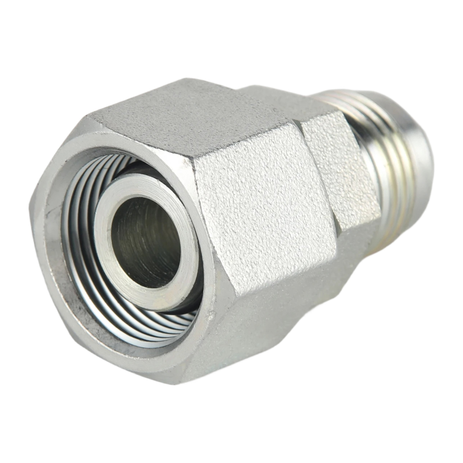 2JC / 2JD Series JIC 74&deg; Cone Male to JIC 74&deg; Cone Female Adapter