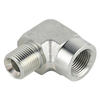 5B9 90&deg; Elbow BSP Male 60&deg; Seat / BSP Female ISO 1179 Hydraulic Adapter