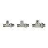 ACCH-OG / ADDH-OG / ACCH-OG/RN / ADDH-OG/RN Series Metric Male 24&deg; Cone Run Tee with Adjustable Stud End (ISO 6149-2)