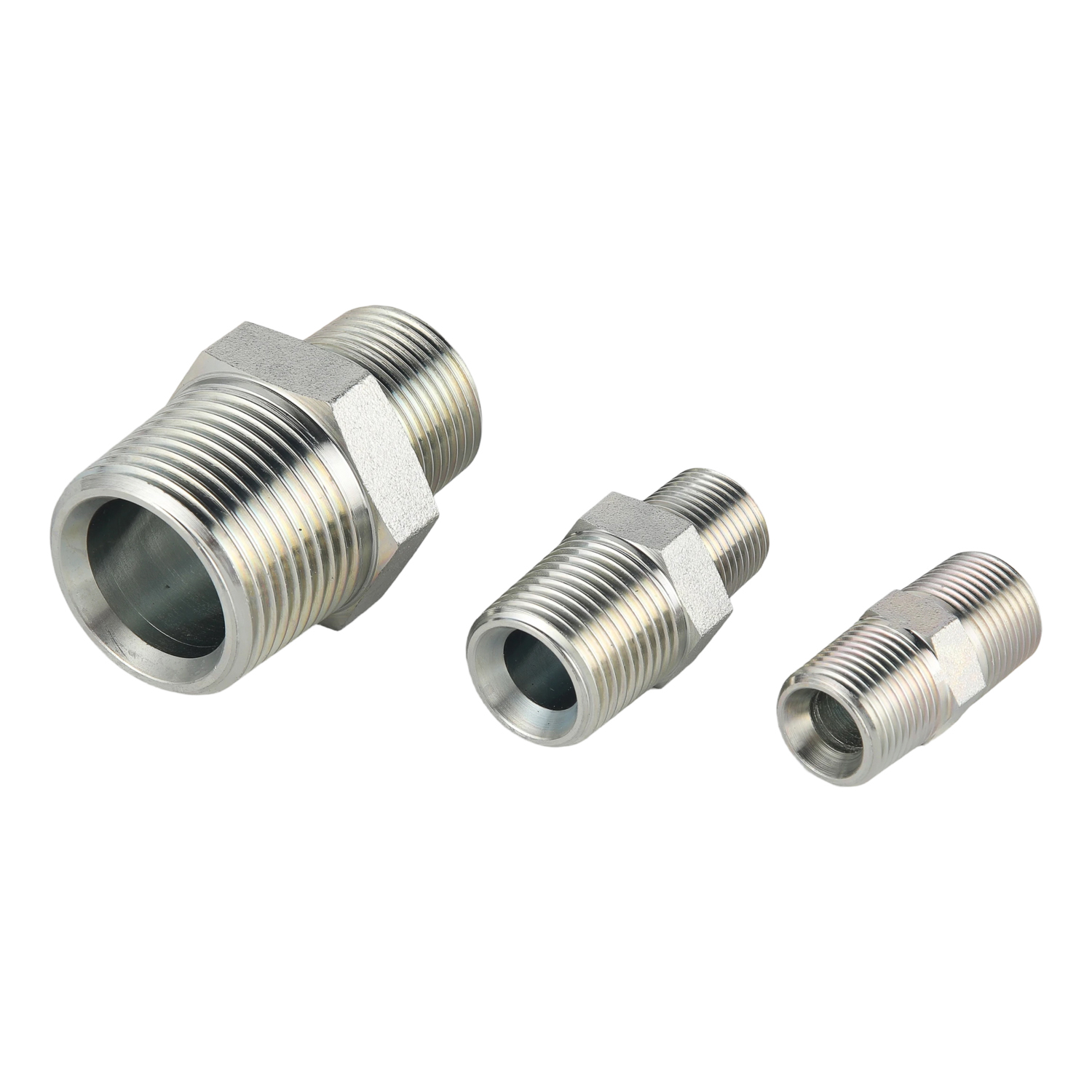 1BN BSP MALE DOUBLE USE FOR 60&deg; CONE SEAT OR BONDED SEAL/ NPT MALE