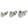 6B9 / 6B9-LN Series 90&deg; Elbow BSP Male 60&deg; Seat Bulkhead Fitting