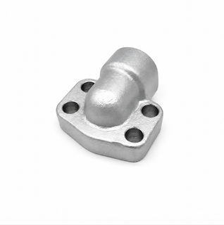 SAE 90&deg; 4-Bolt Flange to BSPP Female Thread Elbow