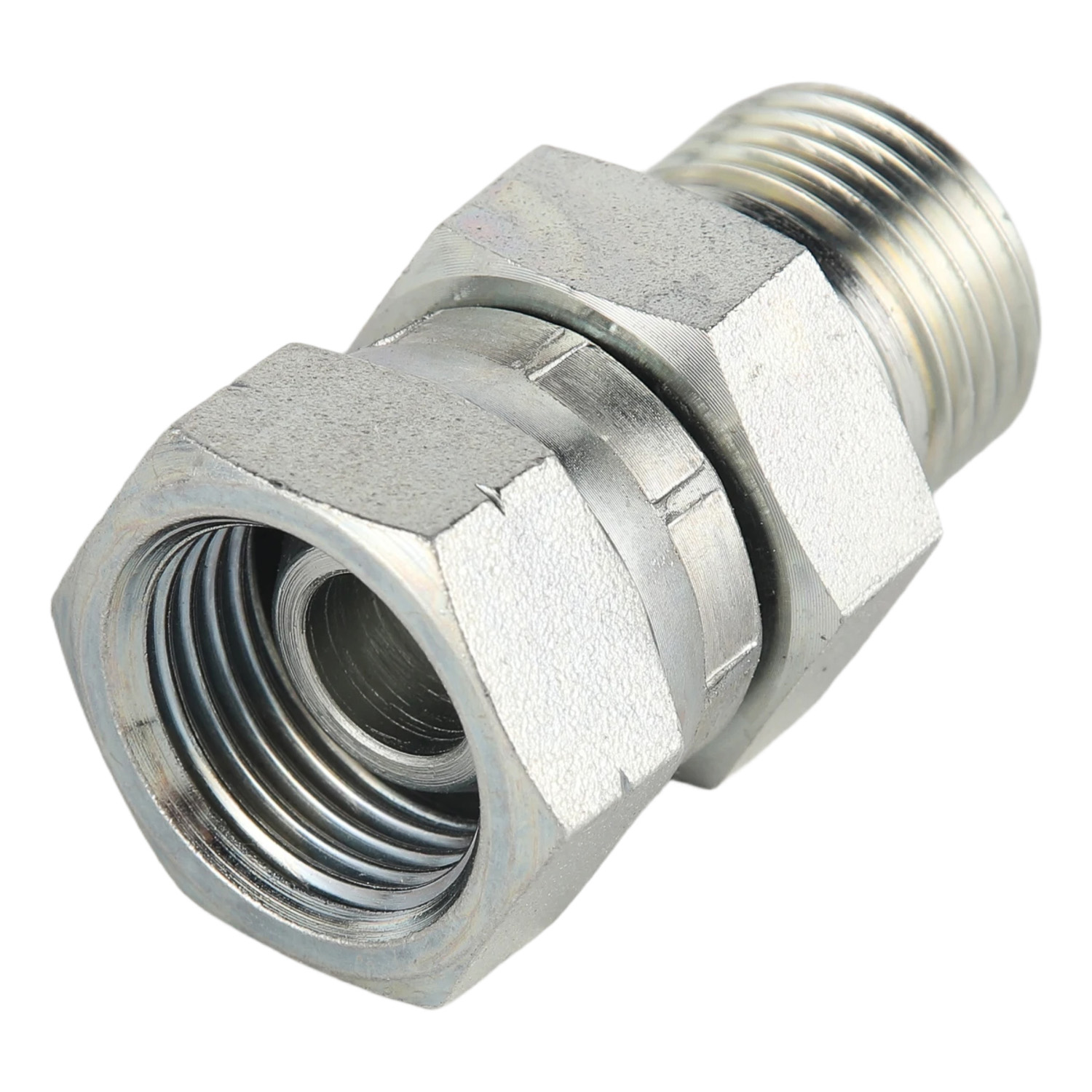 2B BSP Male Double Use for 60&deg; Cone Seat or Bonded Seal / BSP Female 60&deg; Cone Hydraulic Adapter