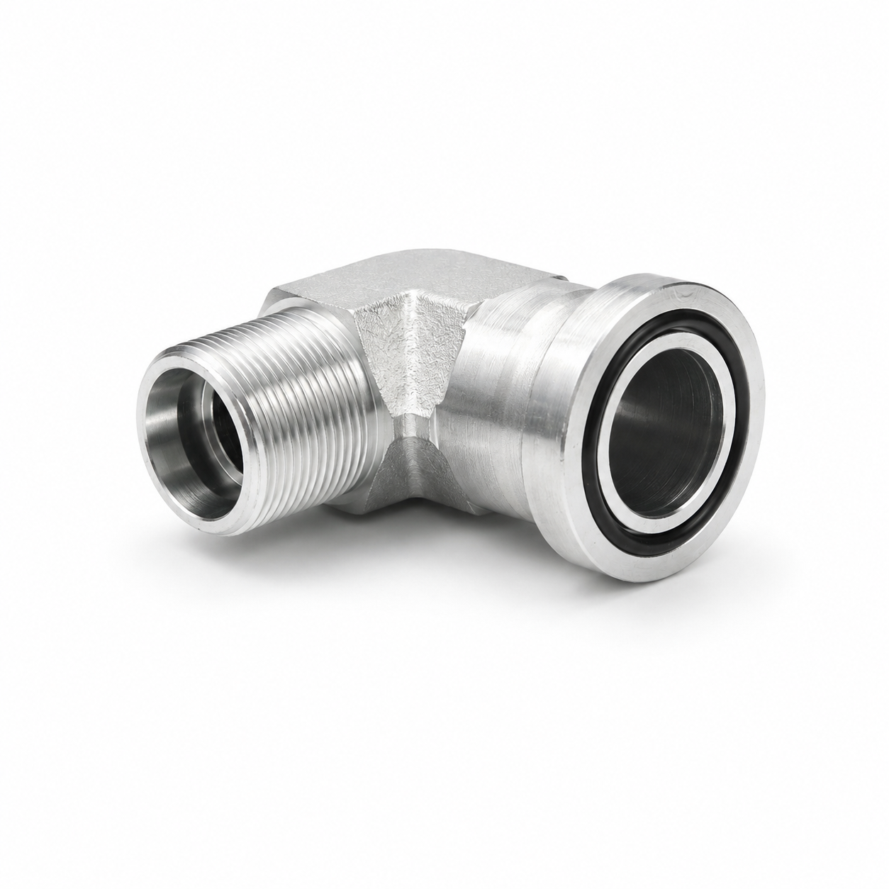1CFL9 / 1DFL9 Series 90&deg; Metric Male Bite Type Flange Fittings