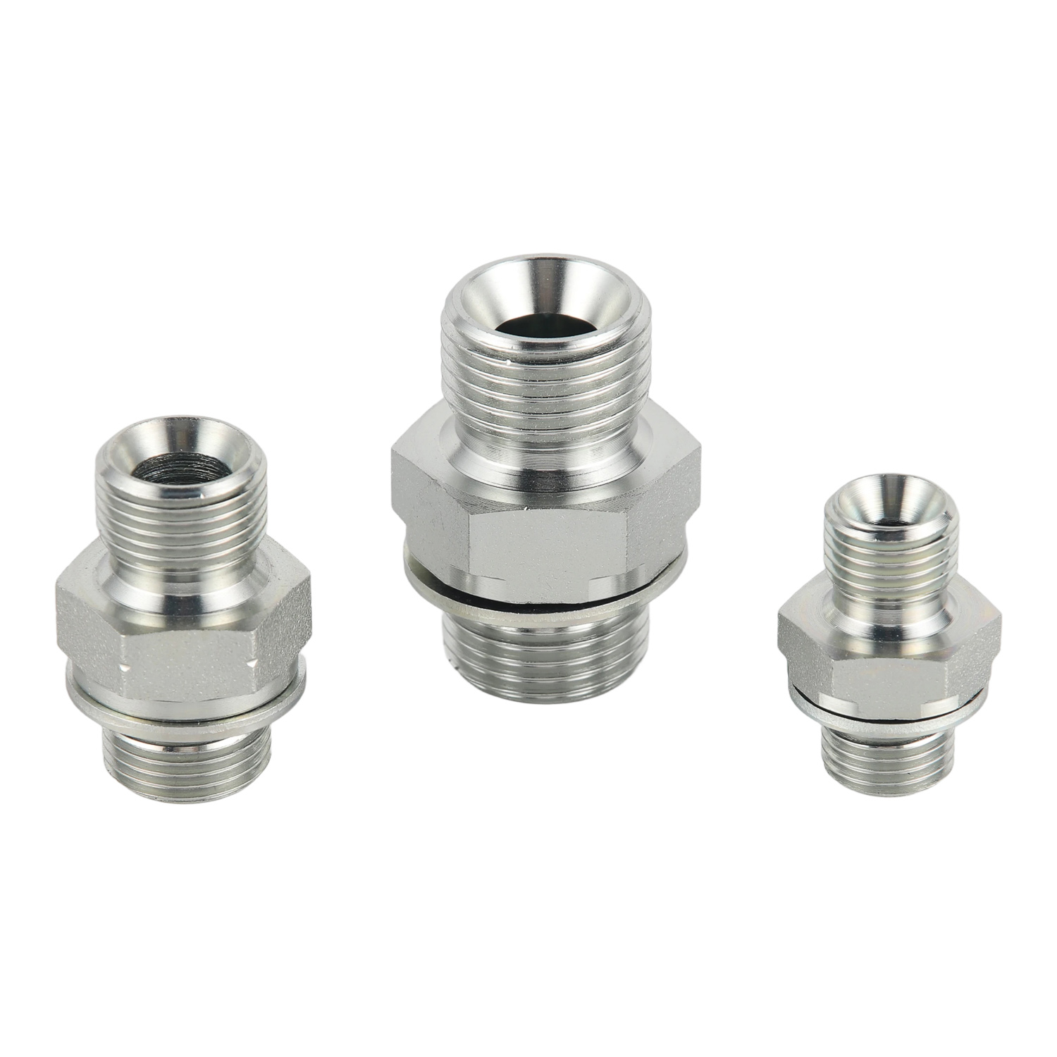 1BG Series BSP Male Double Use for 60&deg; Cone Seat or Bonded Seal / BSP Male O-Ring