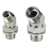 1CG4-OG / 1DG4-OG / 1CG4-OG/RN / 1DG4-OG/RN Series 45&deg; BSP Thread Adjustable Stud Elbow with O-Ring Seal