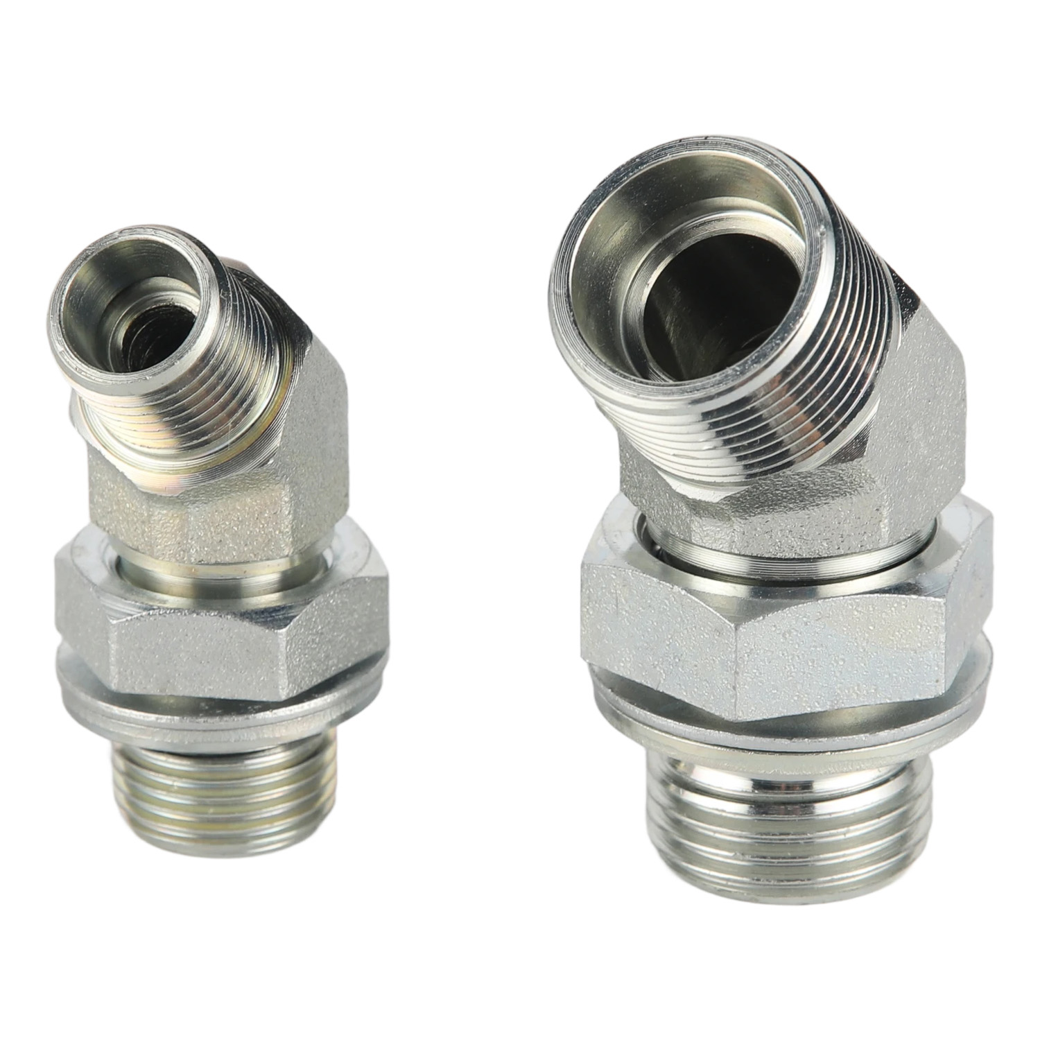 1CG4-OG / 1DG4-OG / 1CG4-OG/RN / 1DG4-OG/RN Series 45&deg; BSP Thread Adjustable Stud Elbow with O-Ring Seal