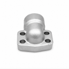 SAE 90&deg; 4-Bolt Flange to BSPP Female Thread Elbow